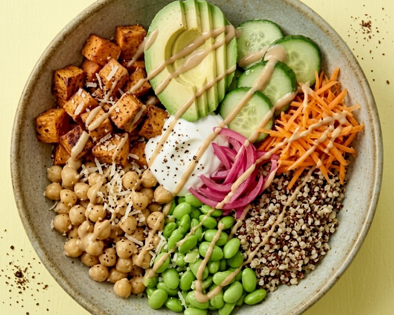 Social Buddha Bowl at Social Cafe By Party Platter Edmonton