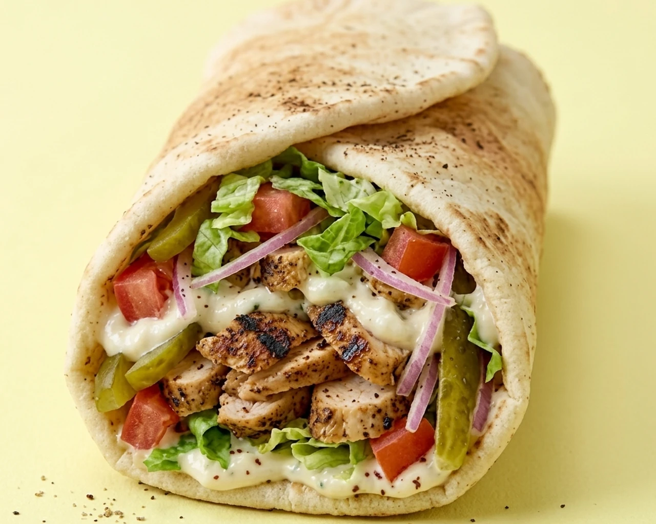 Chicken Shawarma at Social Cafe By Party Platter in Edmonton, AB