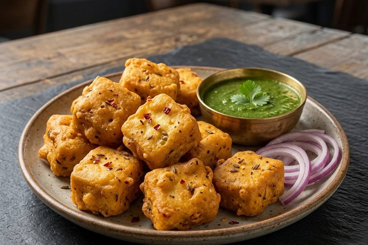 Paneer Pakora at Social Cafe By Party Platter in Edmonton, AB